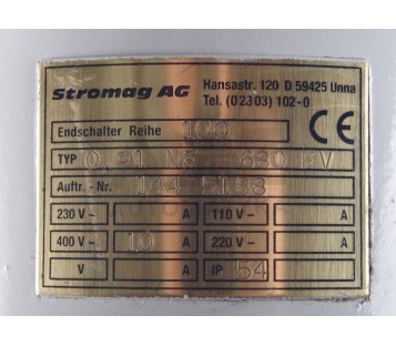 STROMAG AG 0.91 NE 680 FV  091NE680FV  1445188 