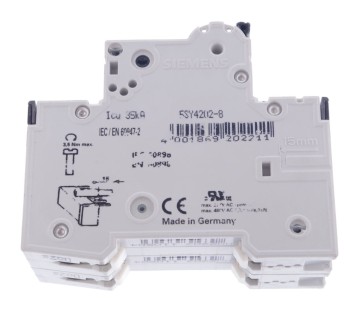 SIEMENS D2 5SY42 MCB 5SY42MCB 5SY42(12-8 FUSE CIRCUIT BREAKER