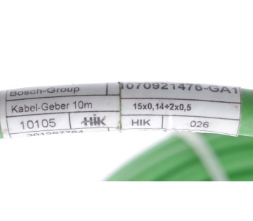 REXROTH BOSCH 1070921476-GA1  1070921476GA1Encoder Extension Cable ! 10M ! NEW !