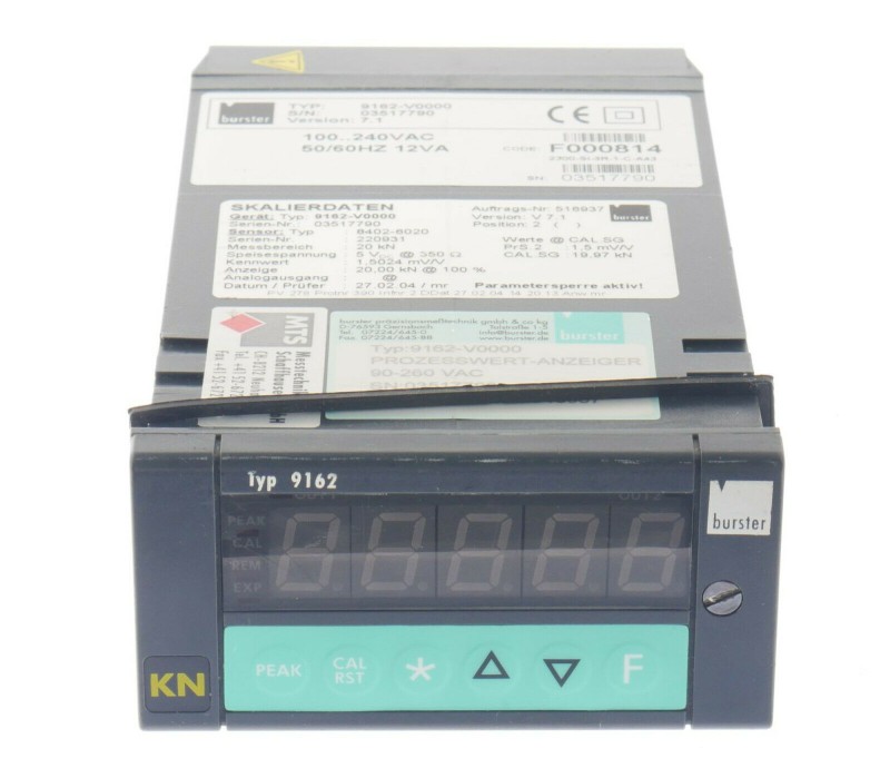 BURSTER 9162-V0000 9162V0000 F000814 