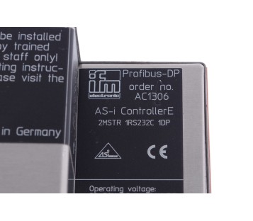 IFM PROFIBUS-DP AC1306 AS-i Controller E 