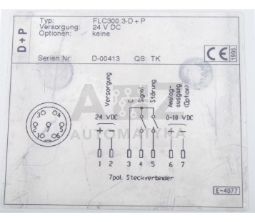 D+P D + P FLC300.3-D+P  FLC3003DP  