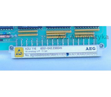 AEG ADU 116 / ADU116 /  236045 / 16 ANALOG I/P 11bit  6051-042.236045