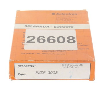 SELECTRON SELEPROX 26608 IMSP-3008 IMSP3008   ! NEW ! 