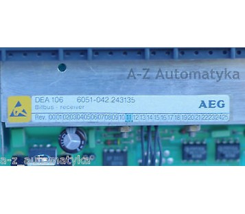 AEG DEA 106 DEA106   243135 BITBUS-RECEIVER 6051-042.243135