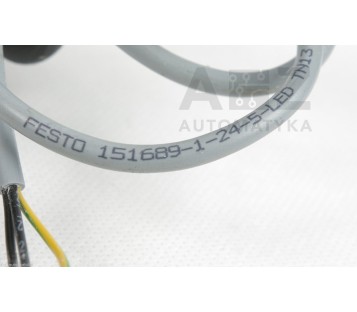 FESTO 151689-1-24-5-LED 1516891245LED TN13 ! 2PCS !