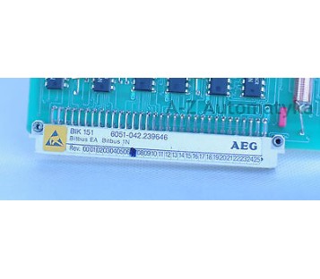 AEG BITBUS EA BITBUS 1N  BIK 151 BIK151 239646 6051-042.239646