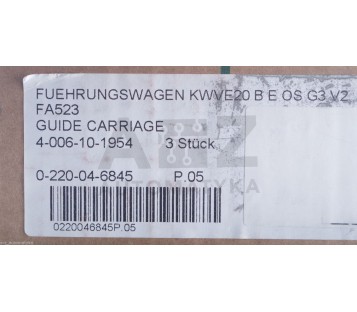 INA KWVE20-B-3-220/910/220  KWVE20B3220910220  082763356-0340-10 ! NEW !