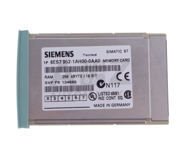SIEMENS MEMORY CARD 6ES7952-1AH00-0AA0  6ES79521AH000AA0 