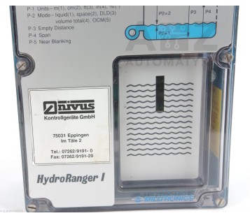 MILLTRONICS HYDRORANGER I 1 03-24-94 263-IU 032494 263IU 24751350-05