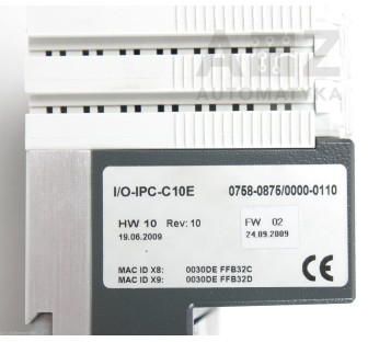 WAGO I/O-IPC-C10E 0758-0875/0000-0110 IOIPCC10E 758-875/000-110