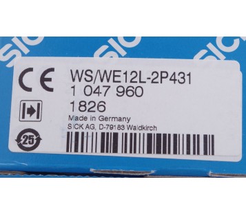 SICK WS/WE12L-2P431 WSWE12L2P431 1047960  WE12L-2P431 2051074  ! NEW !