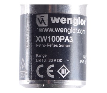WENGLOR RETRO REFLEX SENSOR  XW100PA3  ! NEW !