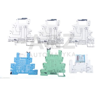 Finder 93.01.7.024 Phoenix Contact 2967015 Weidmuller 8596080000 relay set