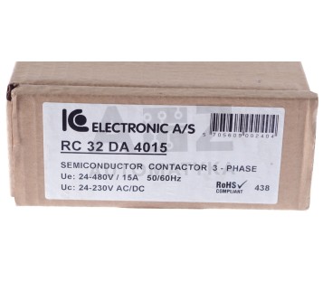 IC ELECTRONIC A/S P-LINE RC 32 DA 4015 RC32DA4015  CONTACTOR 3PHASE ! NEW !