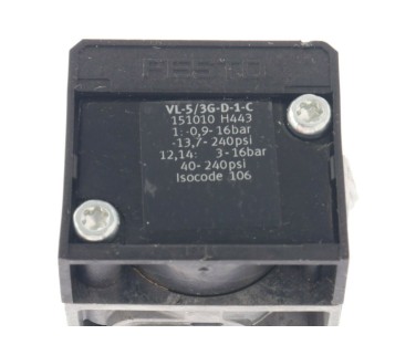 FESTO VL-5/3G-D-1-C VL53GD1C 151010 ! NEW ! 