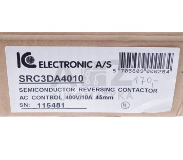 IC ELECTRONIC A/S P-LINE  SRC 3 DA 40 10  SRC3DA4010 SEMICONDUCTOR REVER ! NEW !