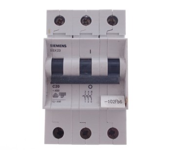 SIEMENS  5SX23 C20 5SX2   FUSE CIRCUIT BREAKER