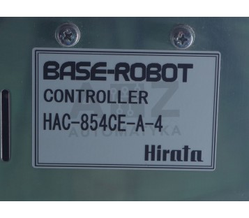 HIRATA BASE ROBOT CONTROLLER HAC-854CE-A-4 HAC-854CE-D8-DPS HAC854CED8DPS