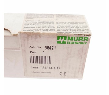 MURR ELEKTRONIK 56421 MASI68 DI4 AB Y 4xM12 ! NEW !