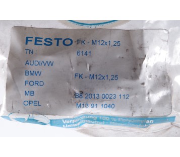 FESTO FK-M12X1,25 FKM12X125 6141  ! NEW !