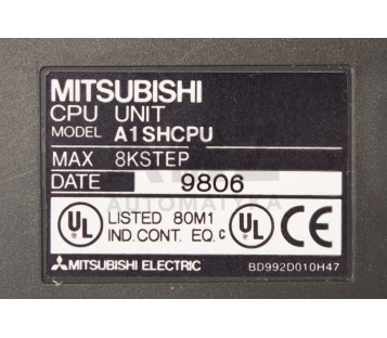 MITSIBUSHI MELSEC CPU UNIT A1SHCPU