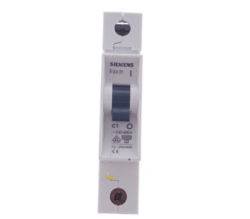 SIEMENS  C1 5SX21 5SX2   FUSE CIRCUIT BREAKER