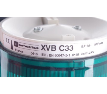 TELEMECANIQUE XVBC33 + XVBC21 + XVBC34 STACK LIGHT RED GREEN 