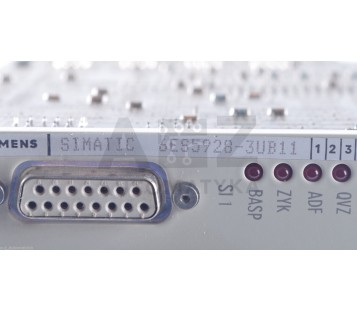SIEMENS SIMATIC 6ES5928-3UB11 6ES59283UB11