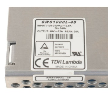 TDK LAMBDA SWS1000L-48 SWS1000L48