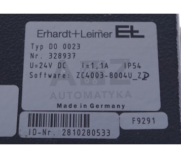 ERHARDT + LEIMER D0 0023 328937  D00023 F9291 ! NEW !
