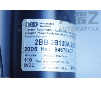 DGD / COOPER: 2BB-2B100A-2/2K1M-2ZA  946784C7 POWER TOOL 