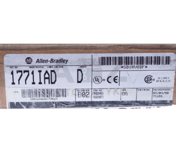 ALLEN BRADLEY 120V AC/DC INPUT MODULE  1771-IAD D 1771IADD 