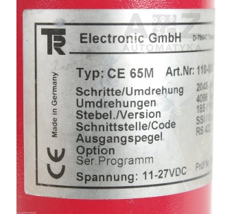 TR ELECTRONIC CE65M 110-00230  11000230