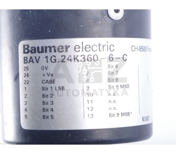 BAUMER BAV 1G.24K360-6-C BAV1G24K3606C  CH-8500 CH8500