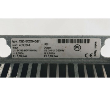 WATT TRONIC VACON CN3.0CXS4G2I1 CN30CXS4G2I1