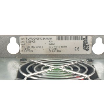 WATT TRONIC VACON V4000 FUWVG0055C2A4A1K 