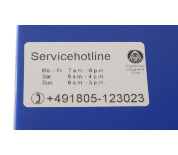 THYSSENKRUPP VVVF - INVERTER CPI 15 ASM CPI15ASM 