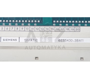 SIEMENS SIMATIC 6ES5430-3BA11  6ES54303BA11 