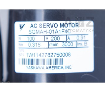 YASKAWA AC SERVO MOTOR SGMAH-01A1F4C ( SGMAH01A1F4C )