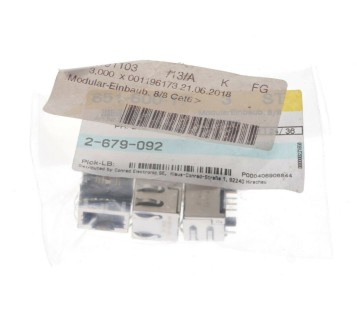 SS-60300-002 CAT6A SHIELDED RIGHT ANGLE JACK Stewart Connector RJ45 ! 3pcs ! 