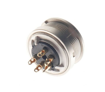 DIN 0307 06 Lumberg 0307 06 6PIN THT ! 5pcs ! 