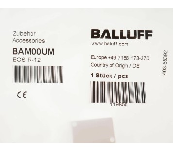 BALLUFF BAM00UM BOS R-12 BOSR12 reflector 2 PCS ! NEW !