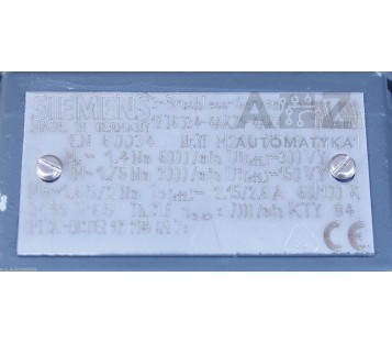 SIEMENS 1FT6034-4AK71-4AK4  ( 1FT60344AK714AK4 )