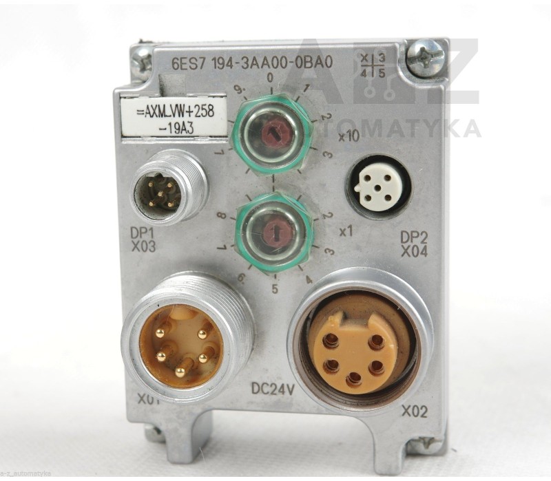 SIEMENS SIMATIC S7  6ES7 194-3AA00-0BA0  6ES71943AA000BA0