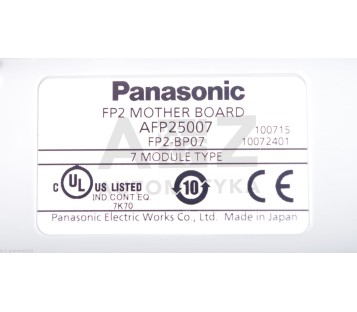 PANASONIC FP2 MOTHER BOARD  AFFP25007 FP2-BP07  FP2BP07 