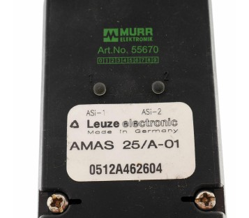 MURR ELEKTRONIK 55670 LEUZE AMAS 25/A-01 0512A462604