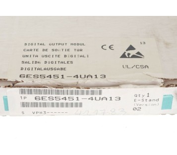 SIEMENS 6ES5451-4UA13 6ES54514UA13 ! NEW ! 