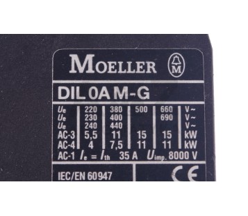 MOELLER DIL 0A M-G   DIL0AMG 
