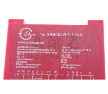 ELAN SRB-NA-R-C.1-24 V  SRBNARC124V 